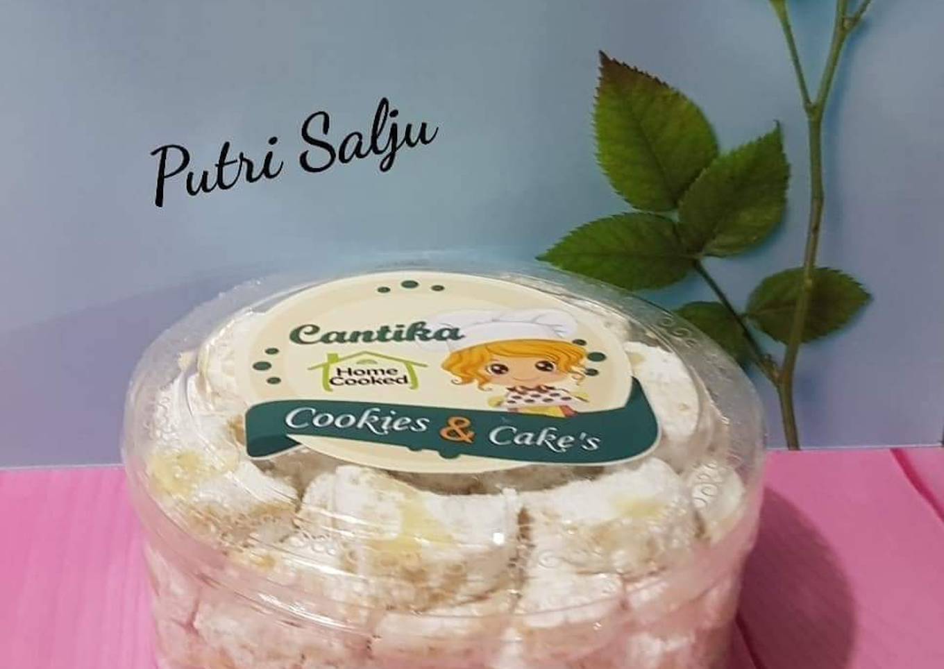 Putri salju kacang mete keju,,gurih,manis,enak
