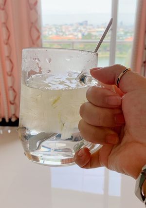 Hình của món Nha đam đường phèn.