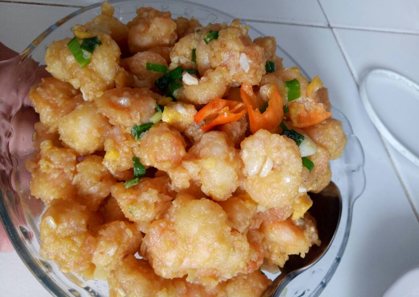 Udang Telor Asin