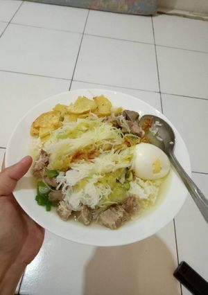 Foto resep Soto daging kuah bening