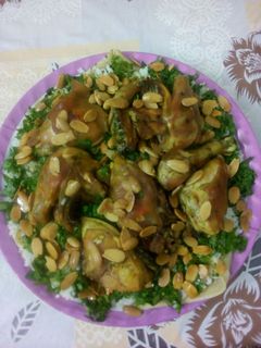 صورة لوصفة منسف دجاج