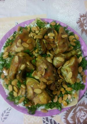 صورة لوصفة منسف دجاج
