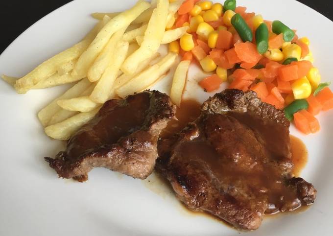 Anti Ribet, Memasak Daging Sapi Bakar Bumbu Sere (Grill Beef with Lemon Grass) Irit Anti Gagal