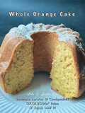 Whole Orange Butter Cake