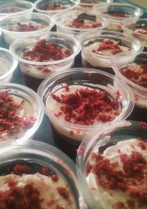 Foto resep Red velvet ekonomis|ide jualan|2telor
