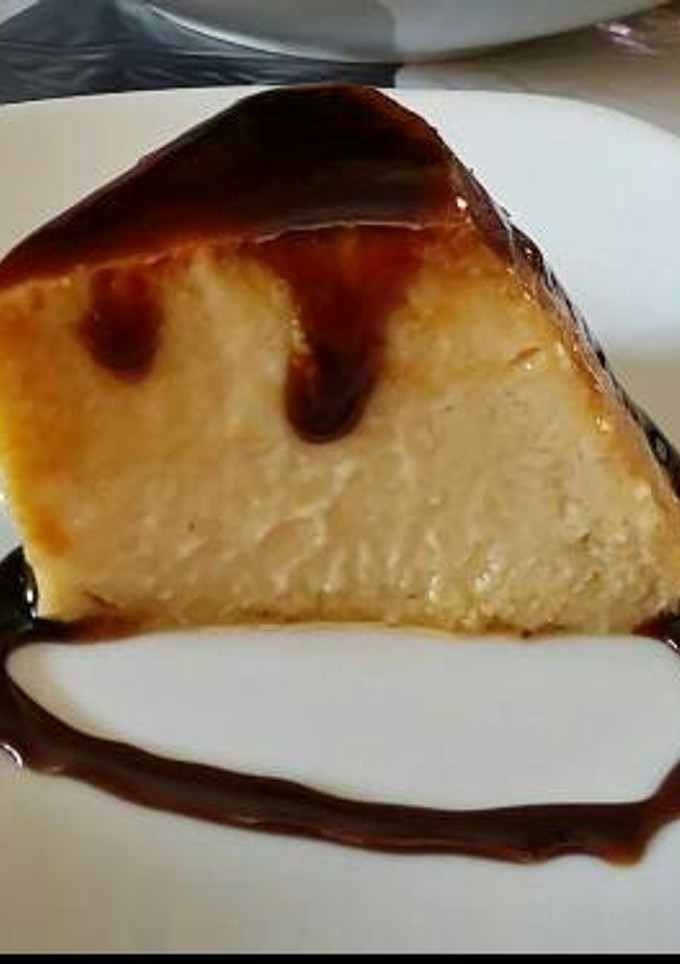 Una foto de Flan casero