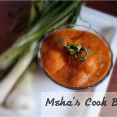 A picture of Dum Aloo.