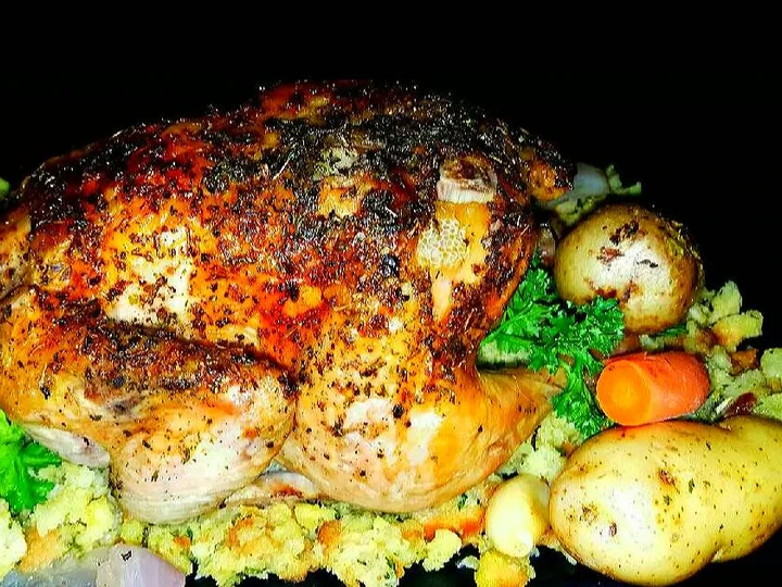 Recipe Mike&amp;#39;s Lemon Garlic Cornish Game Hens the Delicious Makes you drool