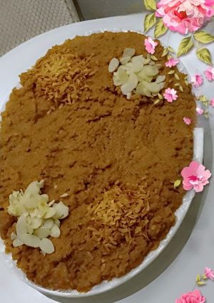 صورة لوصفة حلوى جوز الهند