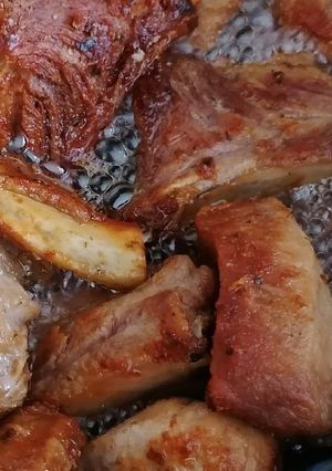 😋Serpenyős oldalas😋 recept fotója