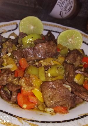 صورة لوصفة كبدة اسكندراني