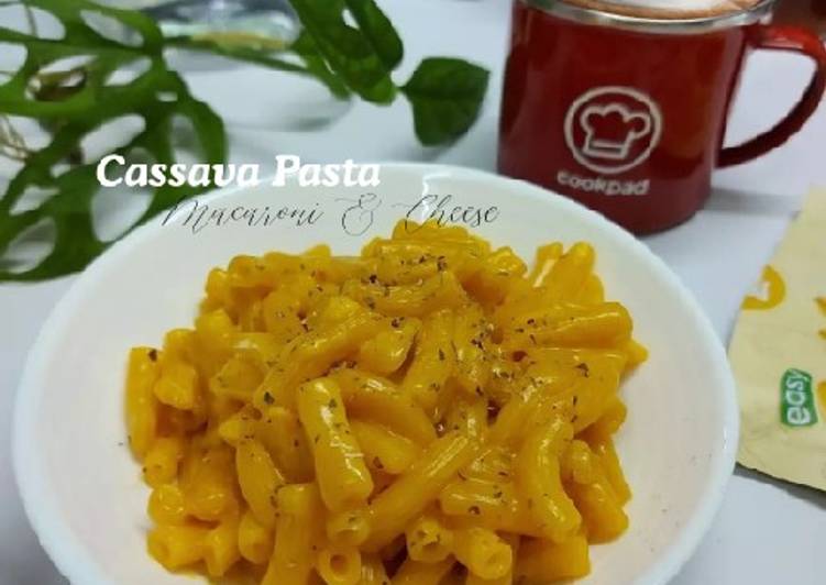 Bagaimana Menyiapkan Cassava Pasta Macaroni &amp; Cheese Instant, Lezat Sekali