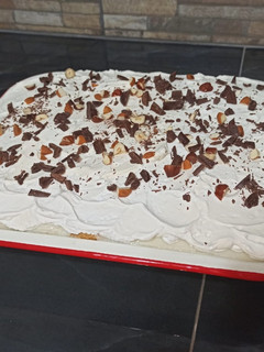 Una foto de Postre ‘’borrachito’’ de tres sabores con vainillas CASERO
