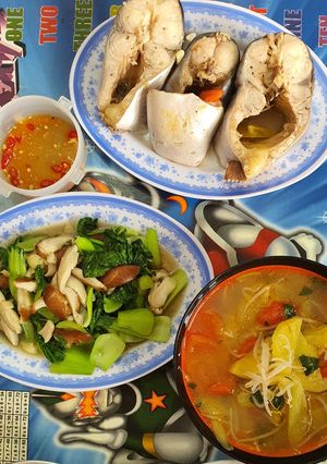 Hình của món Canh chua cá basa.