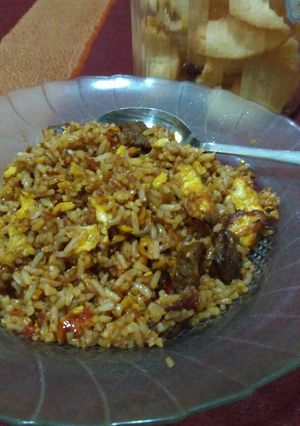 Foto resep Nasi goleng.