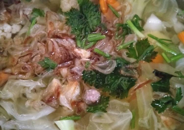 Resep Sayur sop Anti Gagal