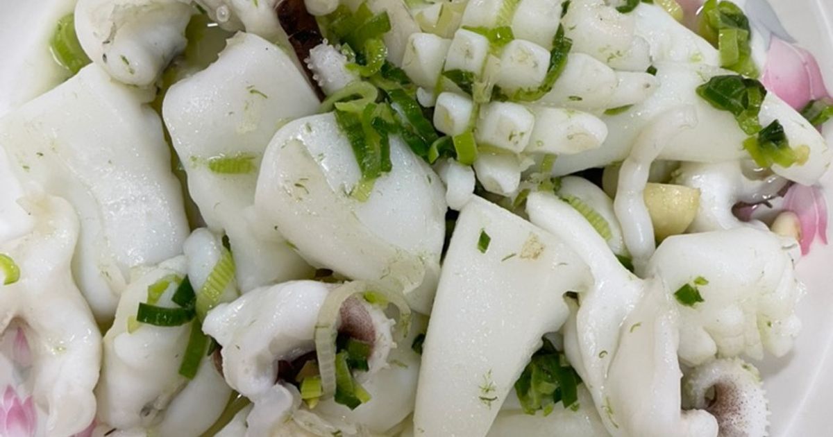 大蒜炒花枝 料理與家常食譜 - Cookpad
