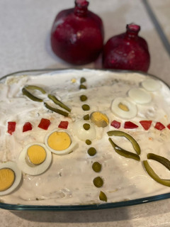 عکسی از دستور سالاد الویه