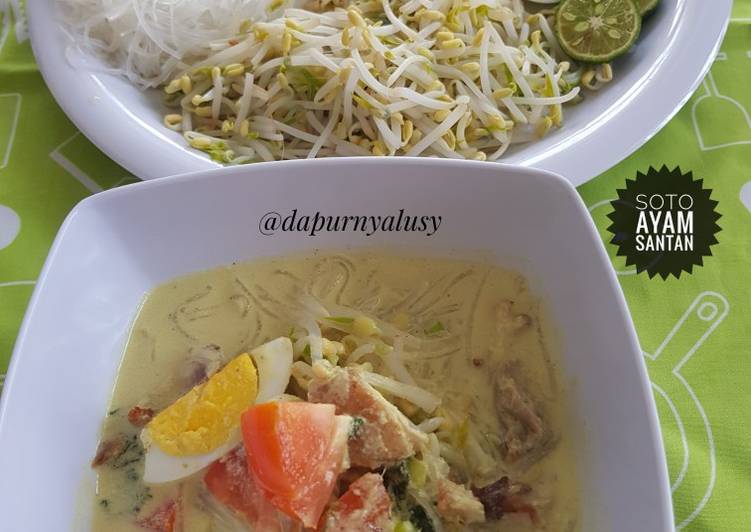 Resep Soto ayam santan oleh Lusy Yunis - Cookpad