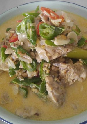 Foto resep Jangan tempe lombok ijo