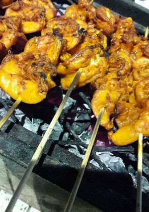 صورة لوصفة تتبيلة الربيان