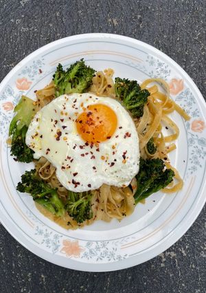A picture of Quick pasta meal.