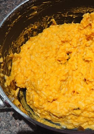 A picture of Shortcut Butternut Squash Risotto.