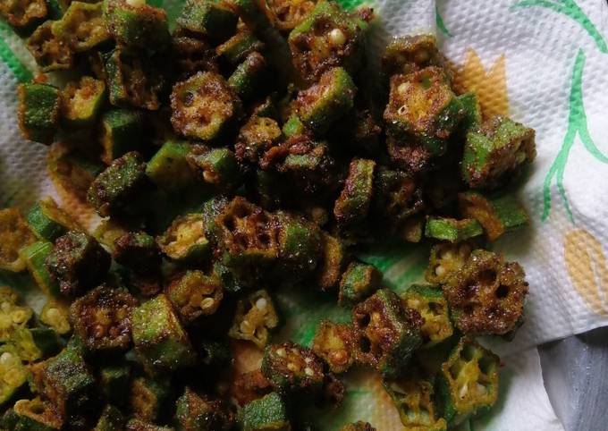 Crispy bhindi