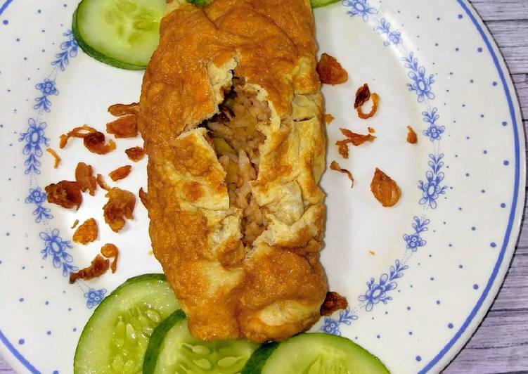 Bahan Membuat Omelette omurice, Enak Banget