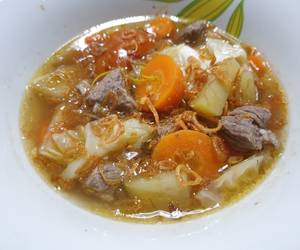 Ini Caranya Sop daging sapi Paling Enak