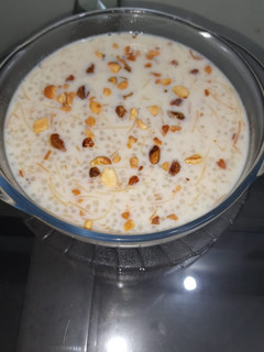 ஜவ்வரிசி சேமியா பாயசம் செய்முறை முக்கிய புகைப்படம்