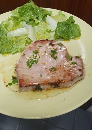 Una foto de Atún a la plancha