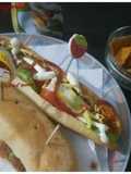 Hot-hot quinoa hot dogs with nutri &flax