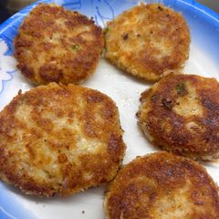 A picture of Dahi kabab.