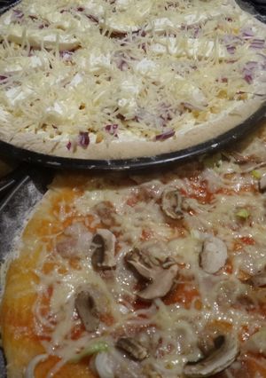 Une photo de Pâte à pizza
