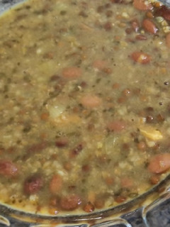 عکسی از دستور آش گمنه (بلغور)