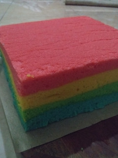 Foto resep Rainbow Cake