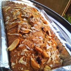 A picture of Coconut banana loaf.