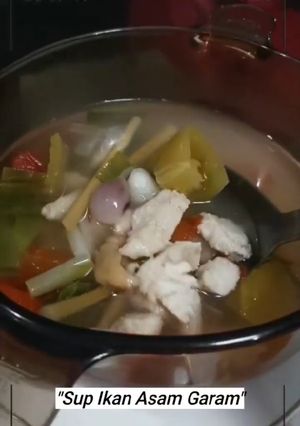 Foto resep Sup Ikan Asam Garam