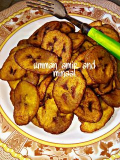 Soyayyar agada (plantain) ainihin hoton girkin