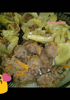 Foto resep Siomay sapi a.k.a BEEF DUMPLINGS