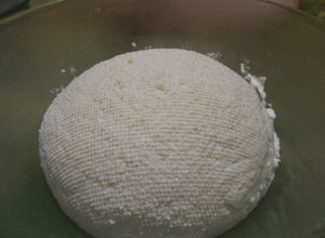 Una foto de Ricota casera