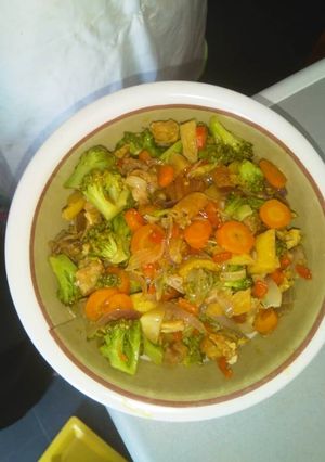 A picture of Broccoli sauce🥙🍲🥦.