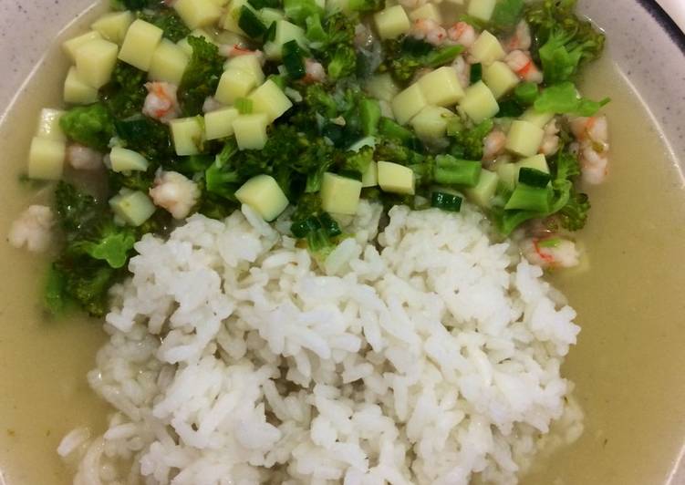 Langkah Mudah untuk Membuat Tumis Brokoli Udang Tofu (MPASI 16 bulan) Anti Gagal