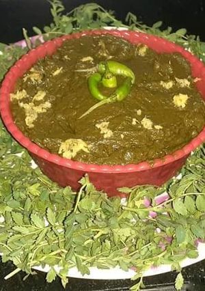 चने का साग (chane ka saag recipe in Hindi) रेसिपी मुख्य फोटो