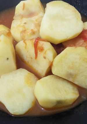 A picture of Stewed potatoes.