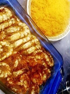 صورة لوصفة روبيان بخلطة التندوري