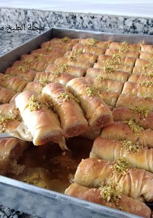 صورة لوصفة معسلة البقلاوة