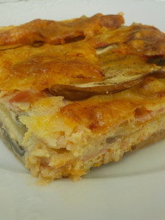 Una foto de Pastel de berenjenas horneado 2 veces