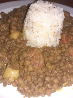 Una foto de Lentejas compuestas